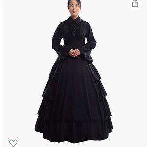 Black Victorian Dress